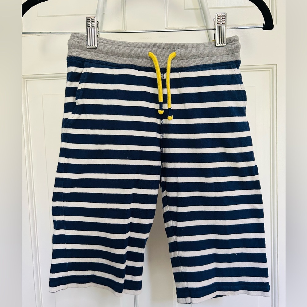 Boys Mini Boden Striped Jersey Baggies